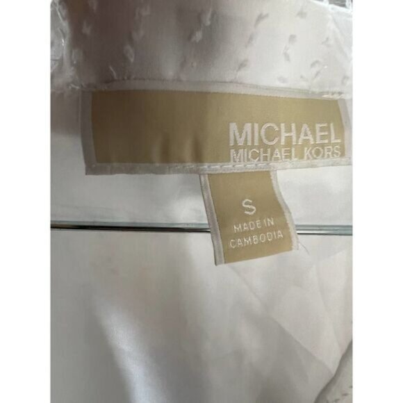 Michael Kors Puff Sleeve‎ Mini Dress White Small - Picture 4 of 7